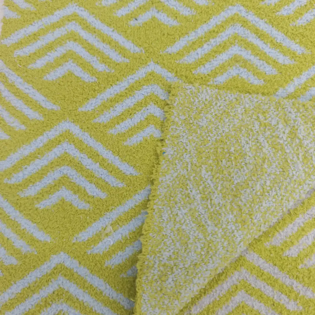 China Yarn for Open Cardigan (Sweater),Half-Zipper Cardigan (Sweater),Round Neck Pullover (Sweater),Crop Top Pullover (Sweater) Teddy Yarn Fancy Yarn Polyester Green and Blue color buy from China wholesaler bulk order at wholesale price free worldwide shipping Alibaba