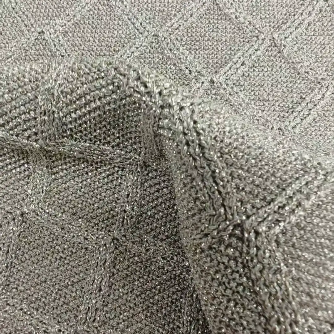 China Yarn for Open Cardigan (Sweater),Full-Zipper Cardigan (Sweater),Shirt Half Sleeve Zipper (Sweater) Lurex Lurex Polyester Rose Gold color buy from China wholesaler bulk order at wholesale price free worldwide shipping Alibaba