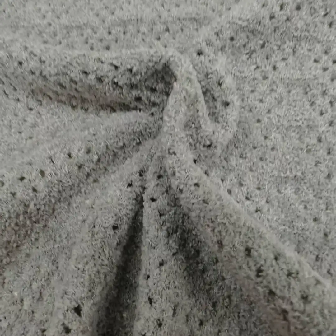 China Yarn for Open Cardigan (Sweater),Full-Zipper Cardigan (Sweater),Half-Zipper Cardigan (Sweater) Teddy Yarn Fancy Yarn Polyester Gray color buy from China wholesaler bulk order at wholesale price free worldwide shipping Alibaba