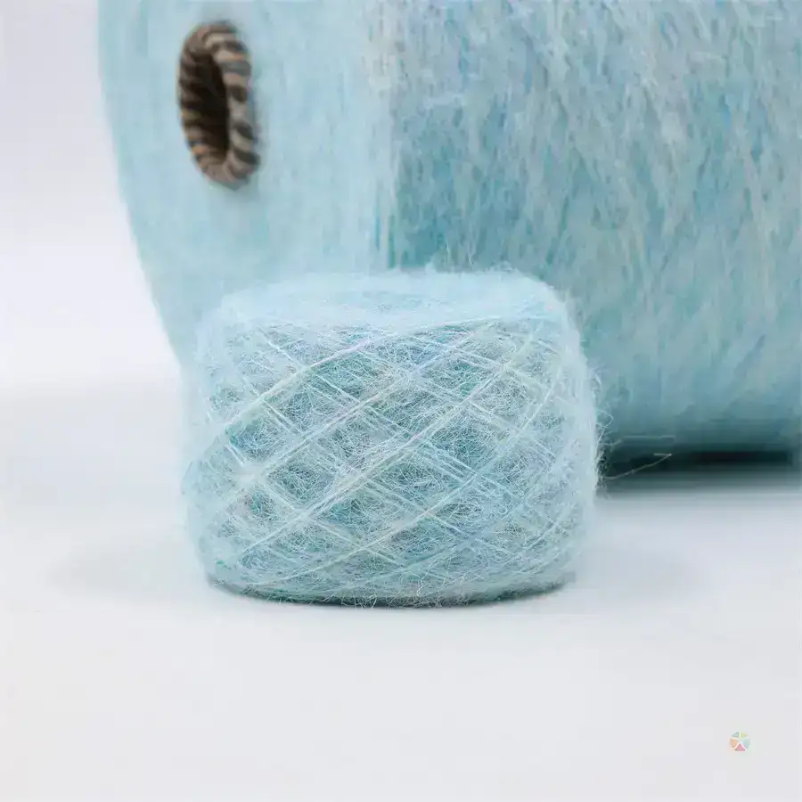 China Yarn for Ladies Vest (Sweater),Men’s Vest (Sweater),Open Cardigan (Sweater),Full-Zipper Cardigan (Sweater),Half-Zipper Cardigan (Sweater) Mossy Yarn Fancy Yarn Recycled Polyester RWS Wool Elastane Polyester Nylon multicolor color buy from China wholesaler bulk order at wholesale price free worldwide shipping Alibaba