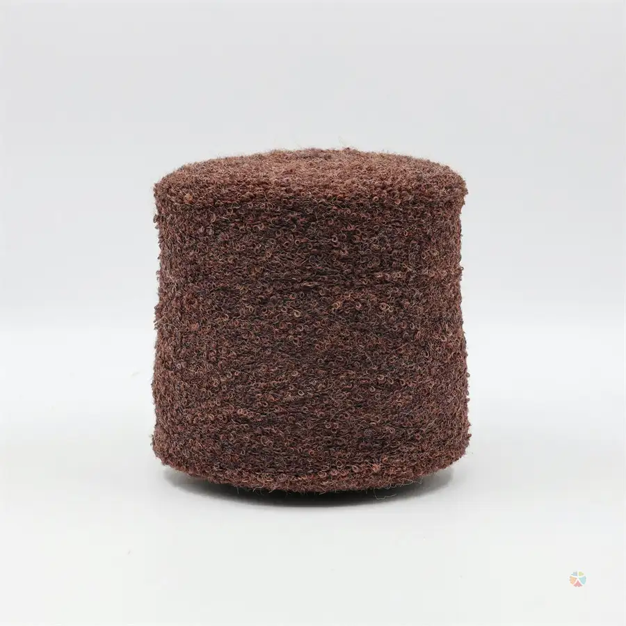 China Yarn for Ladies Vest (Sweater),Men’s Vest (Sweater),Open Cardigan (Sweater),Full-Zipper Cardigan (Sweater),Half-Zipper Cardigan (Sweater) Boucle Yarn Fancy Yarn Wool Acrylic Nylon Polyester Spandex 75 color buy from China wholesaler bulk order at wholesale price free worldwide shipping Alibaba