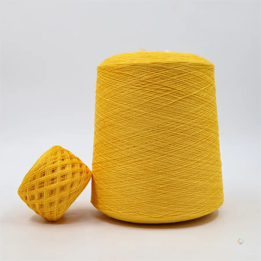 China Yarn for Knitted Jacket (Sweater),Round Neck Pullover (Sweater),Crew Neck Pullover (Sweater),Crop Top Pullover (Sweater) Core Spun Yarn Regular Yarn Acrylic Rayon Polyester 18 color buy from China wholesaler bulk order at wholesale price free worldwide shipping Alibaba