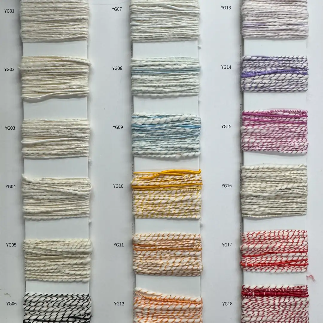 China Yarn for Ladies Vest (Sweater),Men’s Vest (Sweater),Half-Zipper Cardigan (Sweater),Crop Top Pullover (Sweater) Slub Yarn Fancy Yarn Cotton Polyester Black Blue Purple Orange Pink color buy from China wholesaler bulk order at wholesale price free worldwide shipping Alibaba