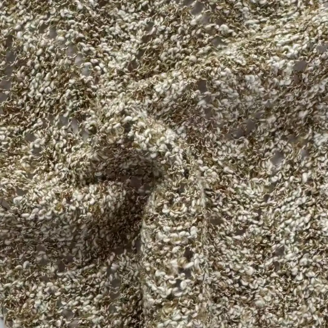 China Yarn for Ladies Vest (Sweater),Half-Zipper Cardigan (Sweater),Crop Top Pullover (Sweater),T-shirt (Sweater),V-Neck Button Up Cardigan (Sweater) Boucle Yarn Fancy Yarn Cotton Polyester Multicolour color buy from China wholesaler bulk order at wholesale price free worldwide shipping Alibaba