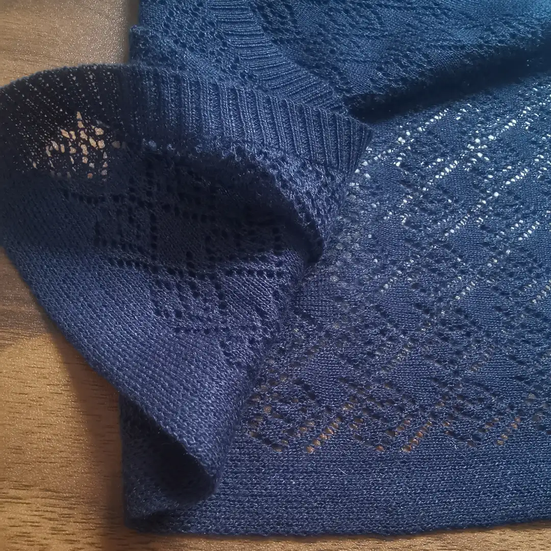 China Yarn for Open Cardigan (Sweater) Twisted Yarn Twisted Yarn Rayon Polyester 深宝蓝 color buy from China wholesaler bulk order at wholesale price free worldwide shipping Alibaba