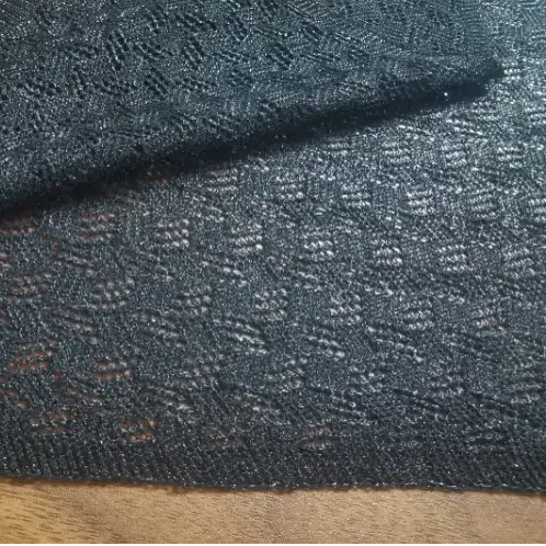 China Yarn for Open Cardigan (Sweater) Lurex Lurex Rayon Polyester Lurex 黑色 color buy from China wholesaler bulk order at wholesale price free worldwide shipping Alibaba