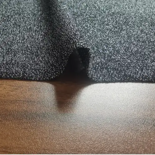 China Yarn for Open Cardigan (Sweater) Lurex Lurex Rayon Lurex 黑银 color buy from China wholesaler bulk order at wholesale price free worldwide shipping Alibaba