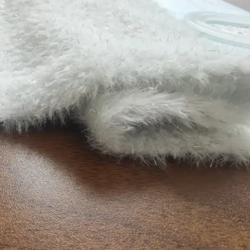 China Yarn for Open Cardigan (Sweater) Lurex Lurex Nylon Lurex 银白色 color buy from China wholesaler bulk order at wholesale price free worldwide shipping Alibaba