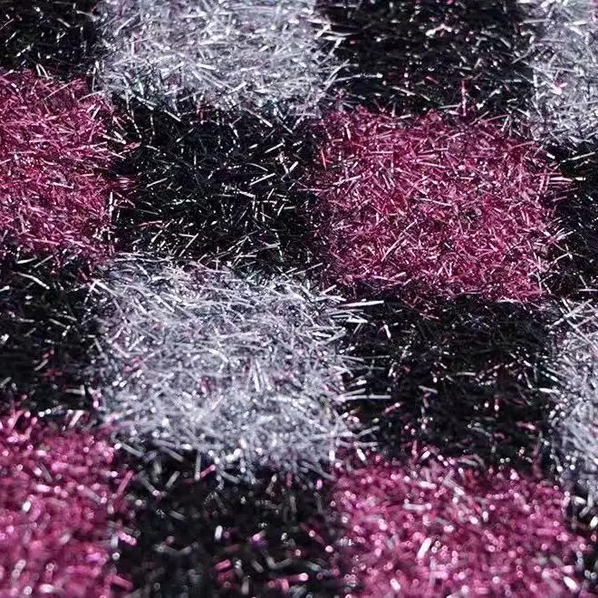 China Yarn for Open Cardigan (Sweater),Jump suit Feather Yarn Fancy Yarn Metallic fiber Polyester Y-07淡金 color buy from China wholesaler bulk order at wholesale price free worldwide shipping Alibaba