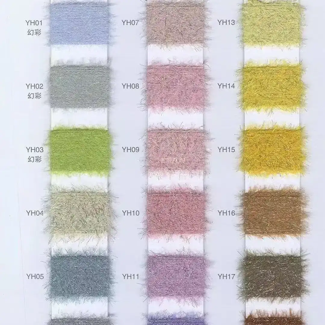 China Yarn  Lurex Lurex Nylon Metallic fiber 米杏 color buy from China wholesaler bulk order at wholesale price free worldwide shipping Alibaba