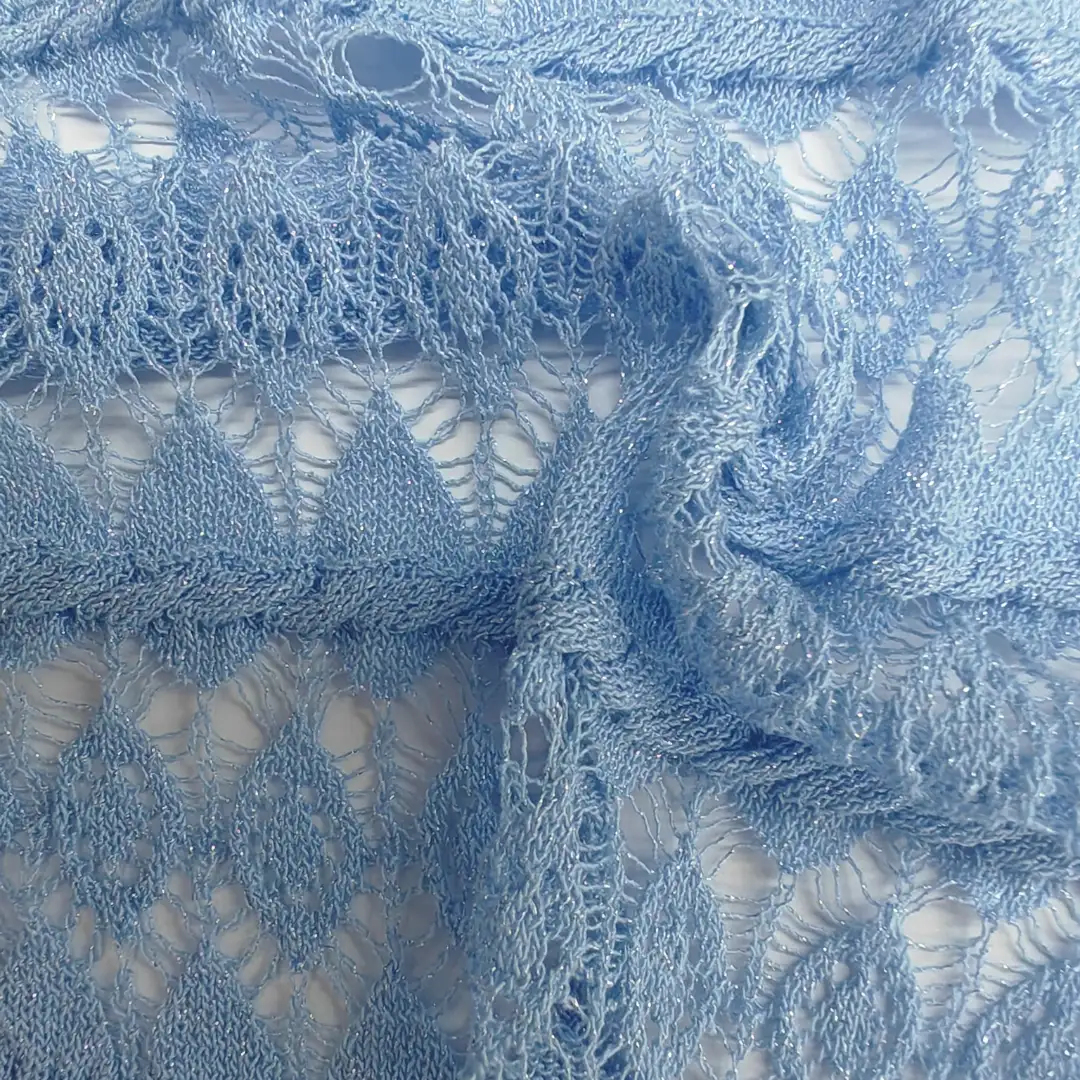 China Yarn for Polo Shirt,Crop Top,Skirt (Sweater) Lurex Lurex Viscose Nylon Metallic fiber Blue color buy from China wholesaler bulk order at wholesale price free worldwide shipping Alibaba