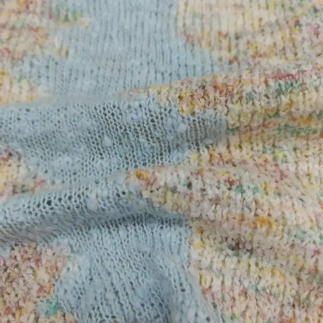 China Yarn for Shirt Long Sleeve Button (Sweater),Knitted Jacket (Sweater),T-shirt (Sweater) Knot Yarn Fancy Yarn Cotton multicolor color buy from China wholesaler bulk order at wholesale price free worldwide shipping Alibaba