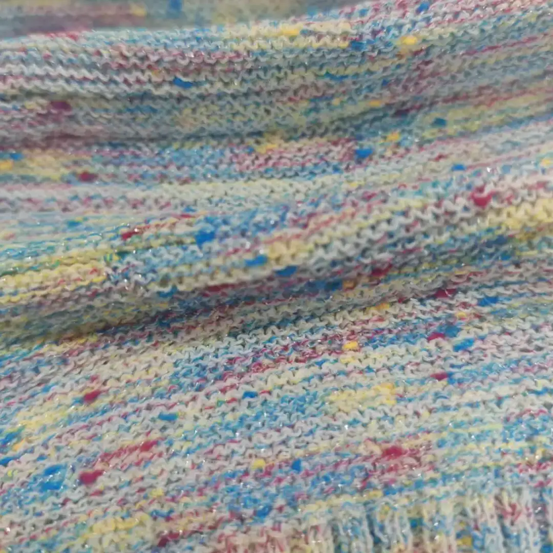 China Yarn for Full-Zipper Cardigan (Sweater),Half-Zipper Cardigan (Sweater) Slub Yarn Fancy Yarn Tencel Polyester Cotton Lurex multicolor color buy from China wholesaler bulk order at wholesale price free worldwide shipping Alibaba