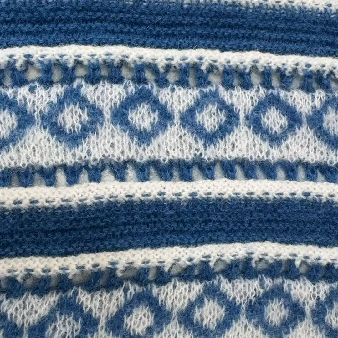 China Yarn for Open Cardigan (Sweater),Round Neck Pullover (Sweater),Crew Neck Pullover (Sweater),Crop Top Pullover (Sweater) Mossy Yarn Fancy Yarn Polyester Acrylic Wool Nylon 天水蓝 color buy from China wholesaler bulk order at wholesale price free worldwide shipping Alibaba