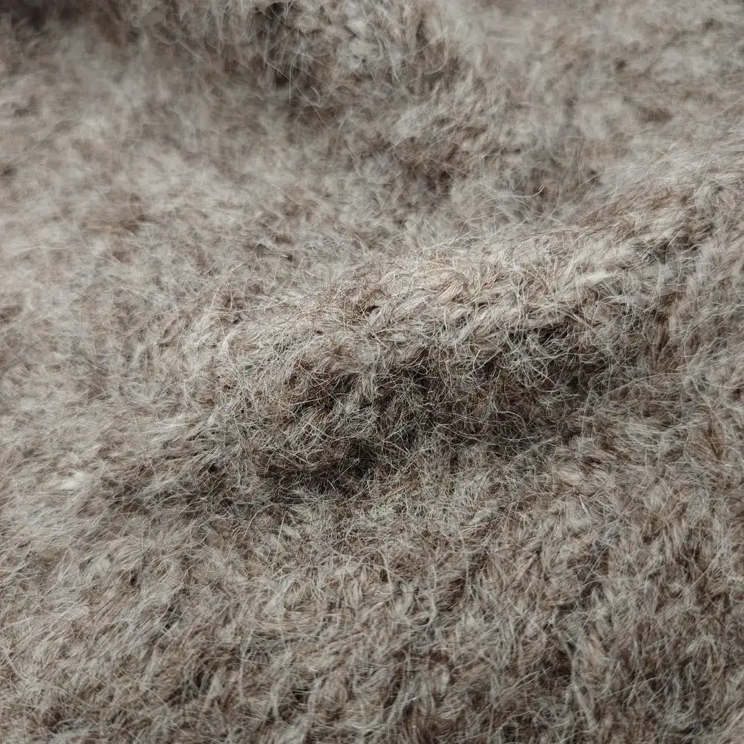 China Yarn for Open Cardigan (Sweater),Knitted Jacket (Sweater),Round Neck Pullover (Sweater),Crew Neck Pullover (Sweater),Crop Top Pullover (Sweater) Mossy Yarn Fancy Yarn Recycled Polyester Wool Nylon Polyester Elastane 中咖 color buy from China wholesaler bulk order at wholesale price free worldwide shipping Alibaba