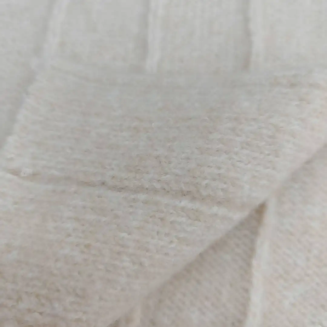 China Yarn for Hoodie,Open Cardigan (Sweater),Half-Zipper Cardigan (Sweater),Crew Neck Pullover (Sweater) Mossy Yarn Fancy Yarn Polyester Acrylic Wool Alpaca Spandex offwhite color buy from China wholesaler bulk order at wholesale price free worldwide shipping Alibaba