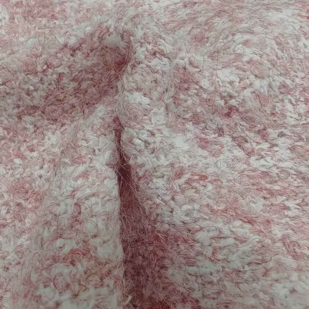 China Yarn for Hoodie,Open Cardigan (Sweater),Half-Zipper Cardigan (Sweater) Mossy Yarn Fancy Yarn Polyester Nylon Wool light pink color buy from China wholesaler bulk order at wholesale price free worldwide shipping Alibaba