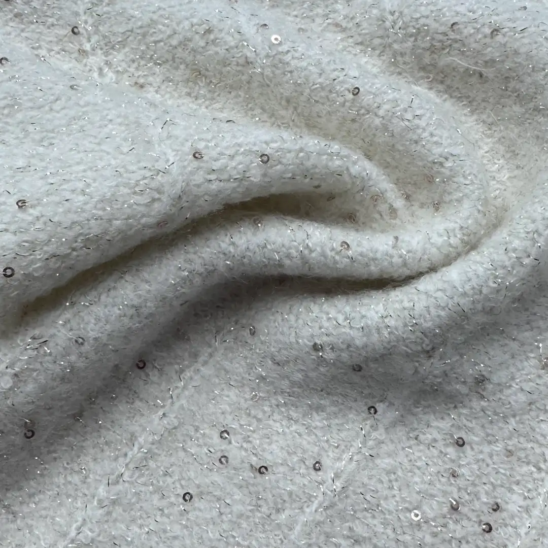 China Yarn for Ladies Vest (Sweater),Shirt Long Sleeve Button (Sweater),Shirt Long Sleeve Zipper (Sweater) Mossy Yarn Fancy Yarn Acrylic Polyester Spandex White color buy from China wholesaler bulk order at wholesale price free worldwide shipping Alibaba