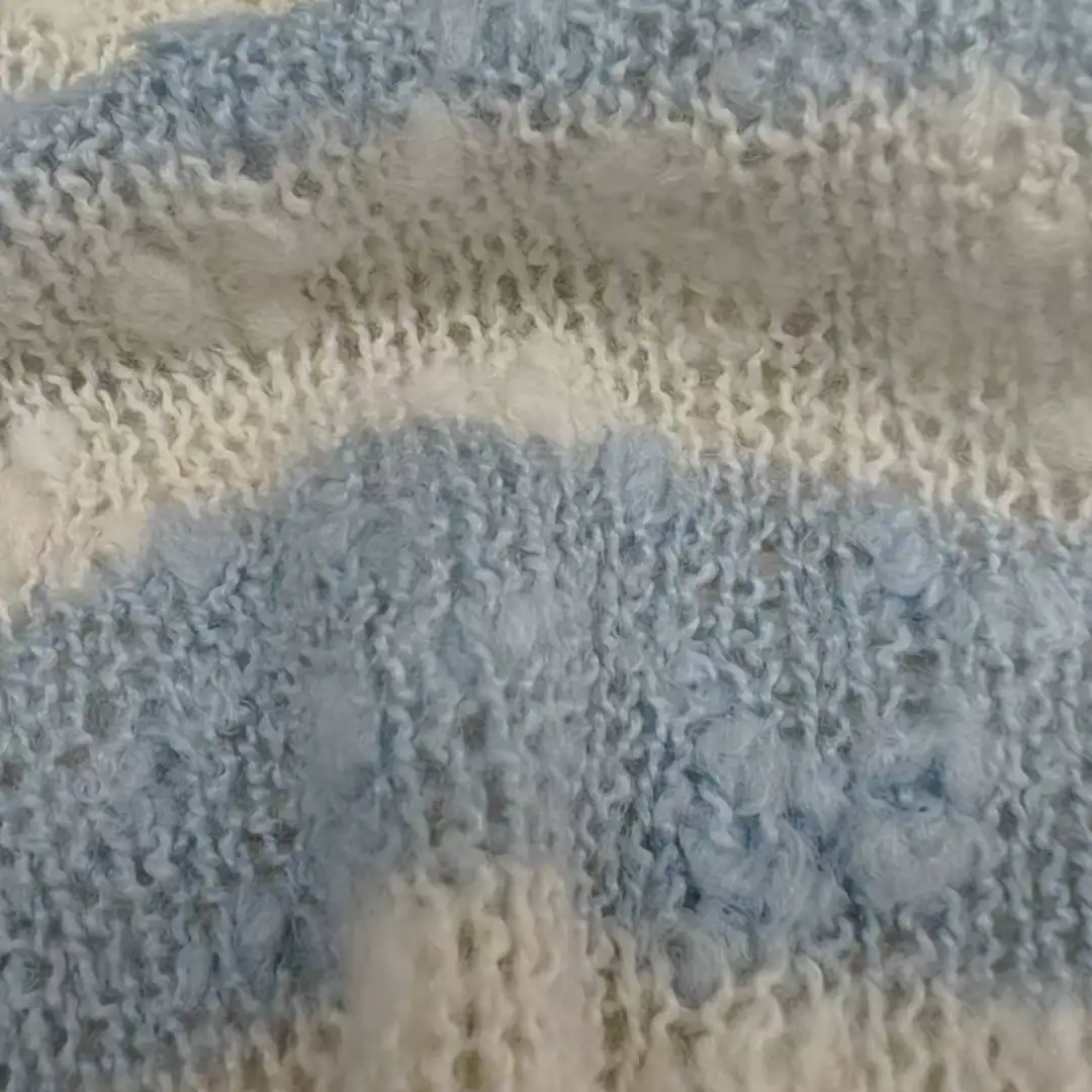 China Yarn for Open Cardigan (Sweater),Full-Zipper Cardigan (Sweater),Half-Zipper Cardigan (Sweater) Mossy Yarn Fancy Yarn Acrylic Nylon Wool white，blue color buy from China wholesaler bulk order at wholesale price free worldwide shipping Alibaba