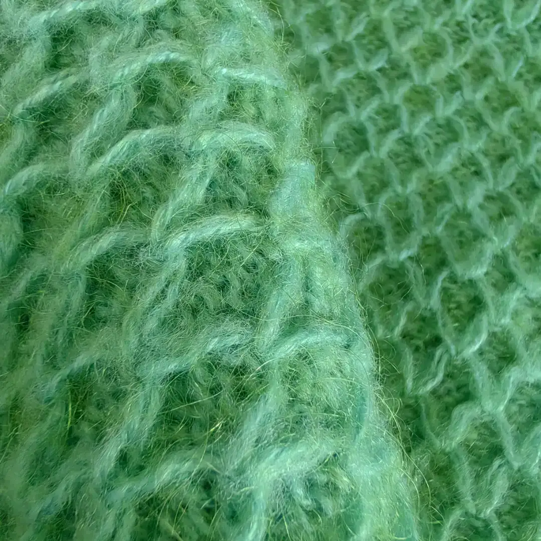 China Yarn for Open Cardigan (Sweater),Crop Top Pullover (Sweater),Dresses (Cardigan Open) (Sweater),Dresses (Pullover) (Sweater) Mossy Yarn Fancy Yarn Acrylic Wool Mohair 春草绿 color buy from China wholesaler bulk order at wholesale price free worldwide shipping Alibaba