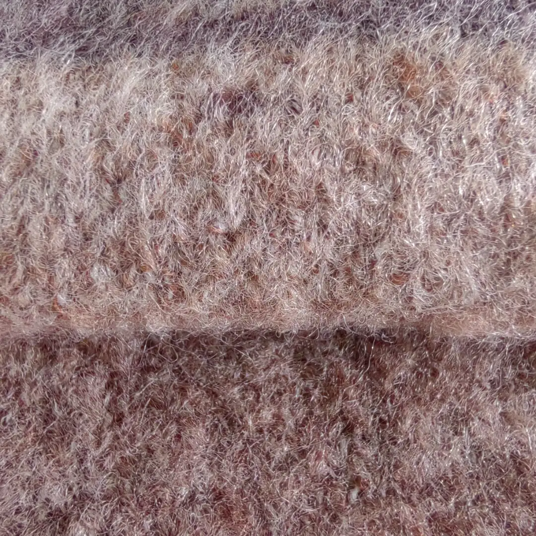 China Yarn for Overcoat,Ladies Vest (Sweater),Open Cardigan (Sweater),Full-Zipper Cardigan (Sweater),Half-Zipper Cardigan (Sweater),Crew Neck Pullover (Sweater) Mossy Yarn Fancy Yarn Acrylic Polyester 砖红驼 color buy from China wholesaler bulk order at wholesale price free worldwide shipping Alibaba