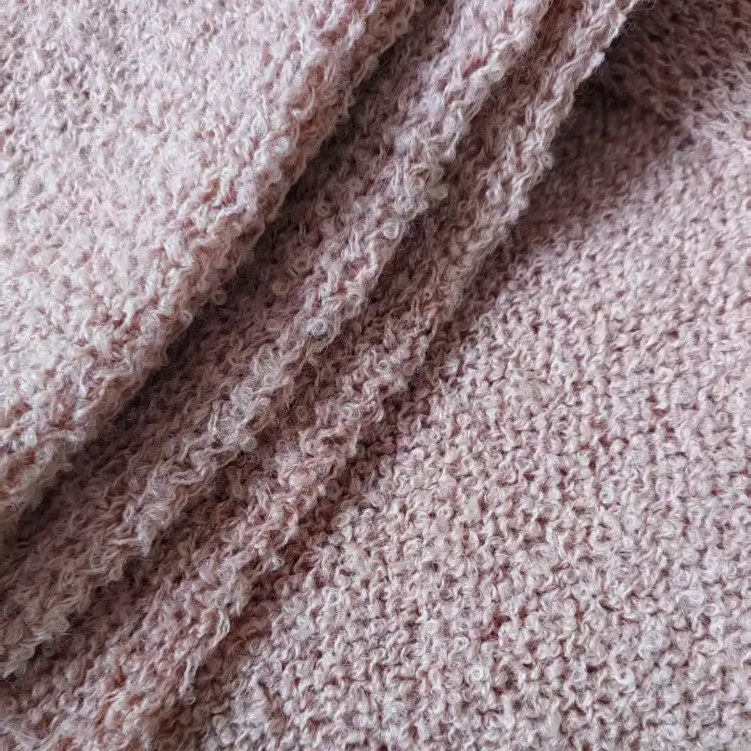China Yarn for Ladies Vest (Sweater),Open Cardigan (Sweater),Crew Neck Pullover (Sweater),Skirt (Sweater) Boucle Yarn Fancy Yarn Acrylic Nylon Wool pink color buy from China wholesaler bulk order at wholesale price free worldwide shipping Alibaba