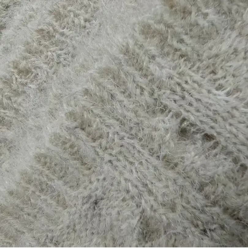 China Yarn for Knitted Jacket (Sweater),Hoodie  (Sweater),U-Neck Cardigan (Sweater),Polo Cropped Vest (Sweater) POLO Mossy Yarn Fancy Yarn Polyester Nylon Acrylic Elastane 杏色 color buy from China wholesaler bulk order at wholesale price free worldwide shipping Alibaba