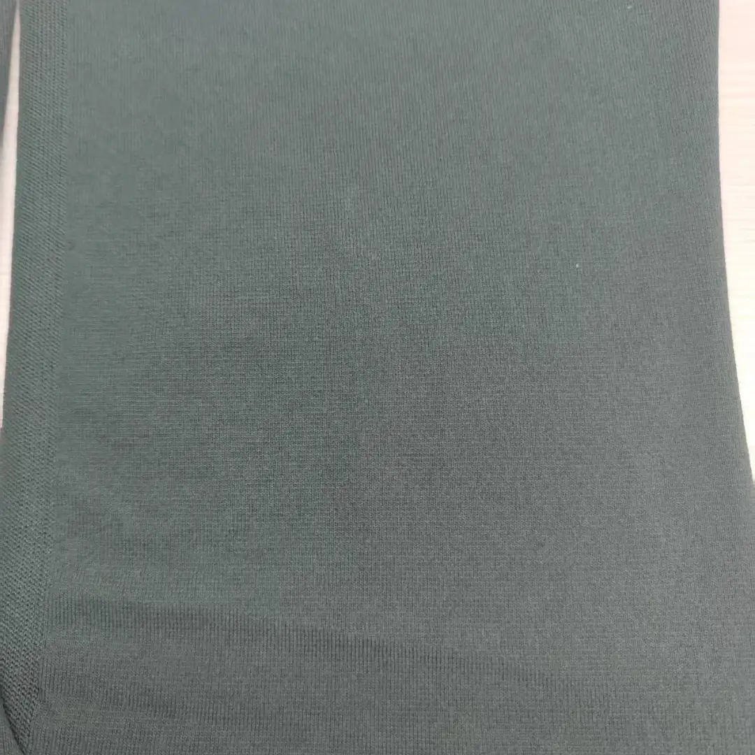 China Yarn for Crop Top,Half-Zipper Cardigan (Sweater) Semi-Worsted Spun Regular Yarn Recycled Viscose Recycled Nylon blackish green color buy from China wholesaler bulk order at wholesale price free worldwide shipping Alibaba