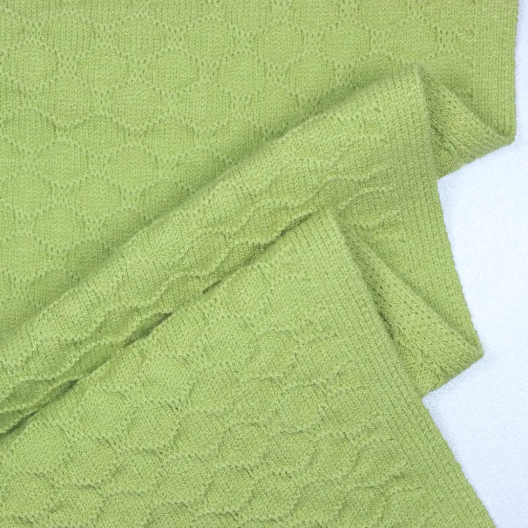 China Yarn for Ladies Vest (Sweater),Open Cardigan (Sweater),Knitted Jacket (Sweater),Round Neck Pullover (Sweater),Crew Neck Pullover (Sweater) Core Spun Yarn Regular Yarn Rayon PBT green color buy from China wholesaler bulk order at wholesale price free worldwide shipping Alibaba