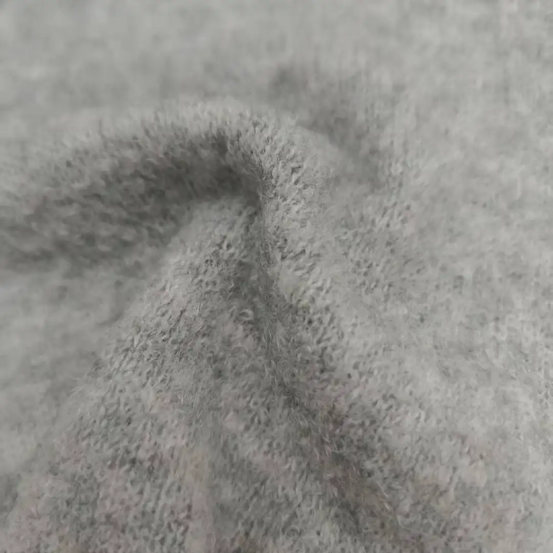 China Yarn for Hoodie,Open Cardigan (Sweater),Full-Zipper Cardigan (Sweater),Round Neck Pullover (Sweater),Crop Top Pullover (Sweater) Boucle Yarn Fancy Yarn Polyester Acrylic Wool Gray color buy from China wholesaler bulk order at wholesale price free worldwide shipping Alibaba