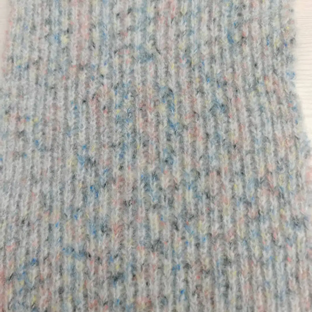 China Yarn for Crop Top,Open Cardigan (Sweater),Full-Zipper Cardigan (Sweater),Round Neck Pullover (Sweater) Mossy Yarn Fancy Yarn Polyester Acrylic Wool multicolor color buy from China wholesaler bulk order at wholesale price free worldwide shipping Alibaba