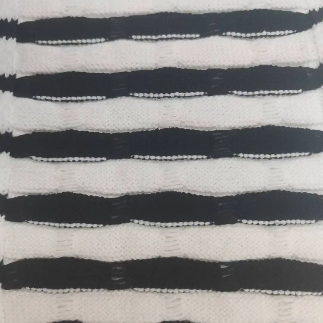 China Yarn for Hoodie,Open Cardigan (Sweater),Full-Zipper Cardigan (Sweater) Tubular Tape Yarn Fancy Yarn Cotton Polyester Black and white color buy from China wholesaler bulk order at wholesale price free worldwide shipping Alibaba