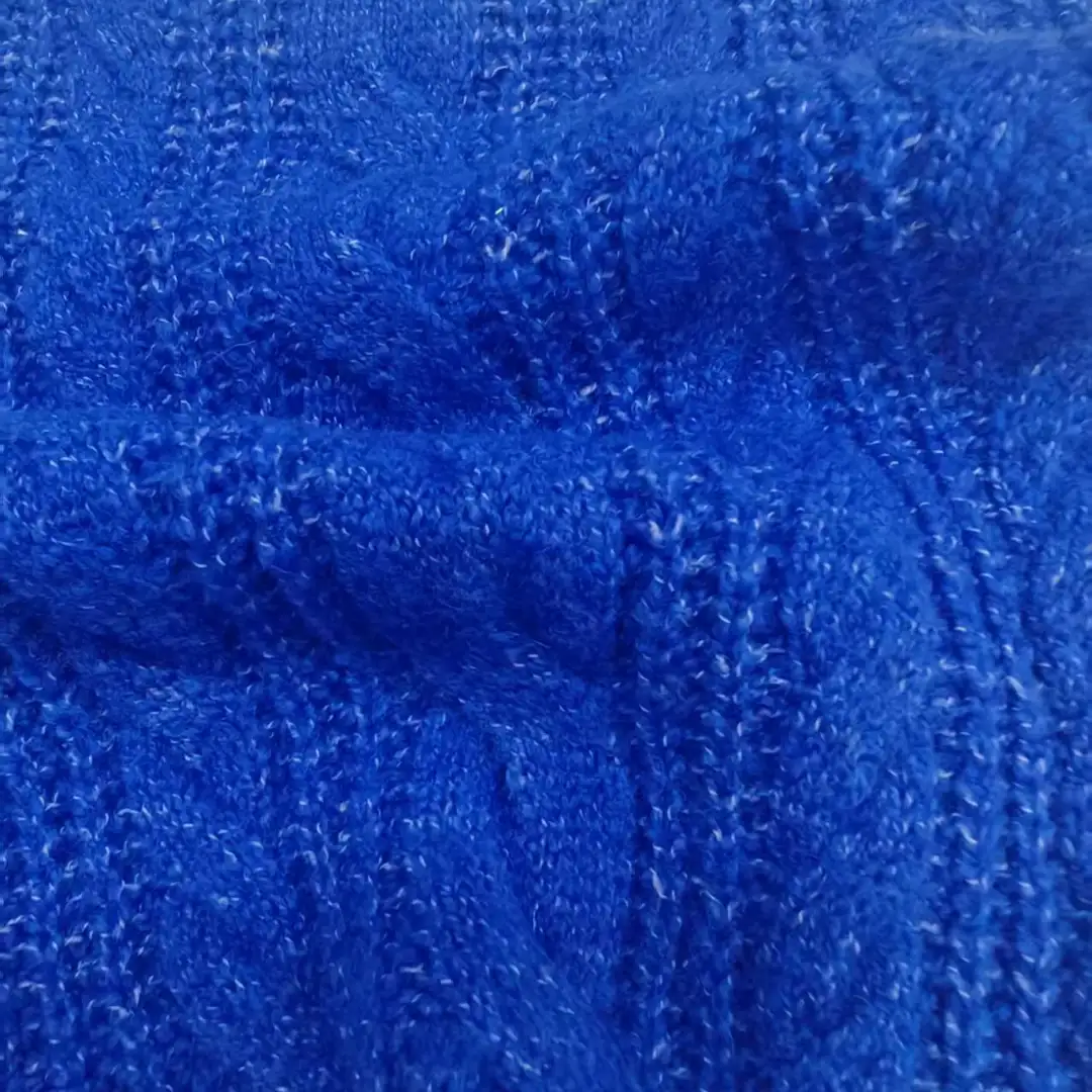 China Yarn for Open Cardigan (Sweater),Round Neck Pullover (Sweater),Crop Top Pullover (Sweater) Mossy Yarn Fancy Yarn Polyester Nylon Wool Spandex Blue color buy from China wholesaler bulk order at wholesale price free worldwide shipping Alibaba