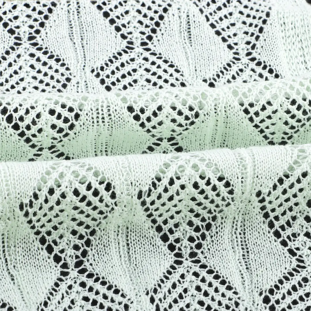 China Yarn for Polo Shirt,Blouse,Crop Top,Full-Zipper Cardigan (Sweater),Half-Zipper Cardigan (Sweater) Semi-Worsted Spun Regular Yarn Recycled Polyester Polyester Light green color buy from China wholesaler bulk order at wholesale price free worldwide shipping Alibaba