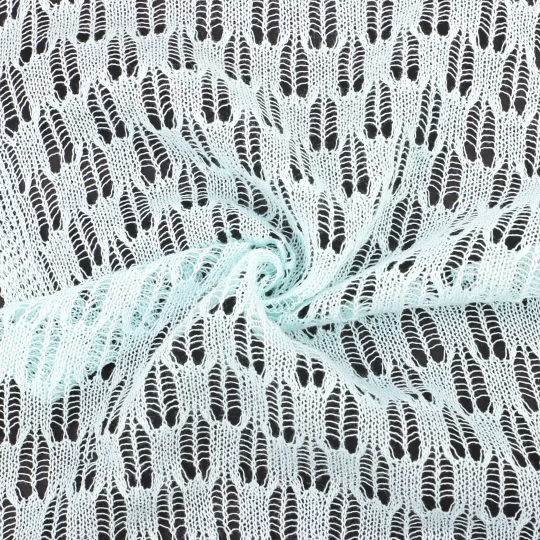 China Yarn for Blouse,Crop Top,Full-Zipper Cardigan (Sweater),Half-Zipper Cardigan (Sweater) Ring Spun Regular Yarn Viscose Polyester Tiffany Blue color buy from China wholesaler bulk order at wholesale price free worldwide shipping Alibaba