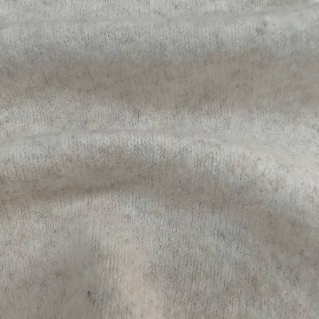 China Yarn for Open Cardigan (Sweater),Shirt Long Sleeve Zipper (Sweater),Crew Neck Pullover (Sweater),Crop Top Pullover (Sweater) Mossy Yarn Fancy Yarn Recycled Polyester Polyester Acrylic Spandex off-white color buy from China wholesaler bulk order at wholesale price free worldwide shipping Alibaba