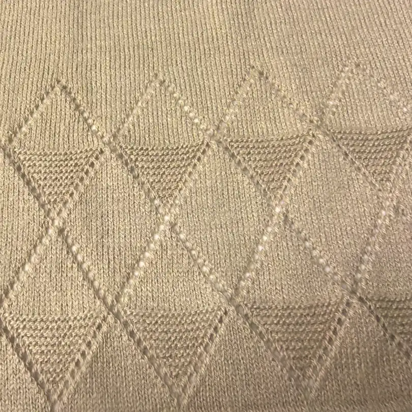 China Yarn for Open Cardigan (Sweater) Worsted Spun Regular Yarn BCI Cotton Cashmere 米白 color buy from China wholesaler bulk order at wholesale price free worldwide shipping Alibaba