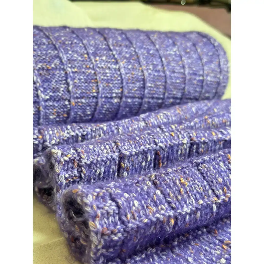 China Yarn for Hoodie,Open Cardigan (Sweater),Knitted Jacket (Sweater),Round Neck Pullover (Sweater),Crew Neck Pullover (Sweater),Crop Top Pullover (Sweater) Air Spun Yarn Fancy Yarn Cotton Acrylic Recycled Polyester Wool Mohair 紫色彩点 color buy from China wholesaler bulk order at wholesale price free worldwide shipping Alibaba