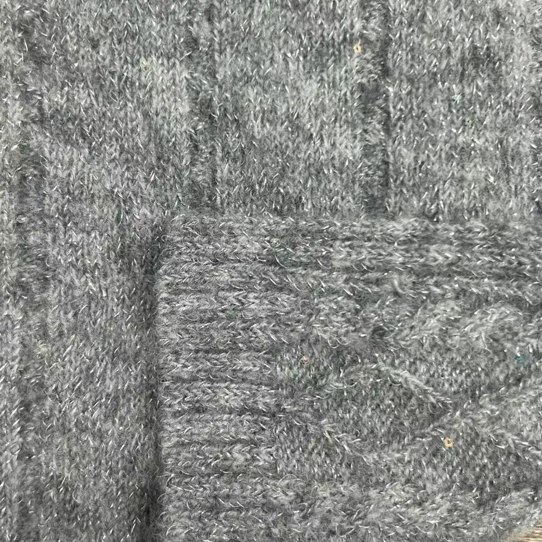 China Yarn for Open Cardigan (Sweater),Crew Neck Pullover (Sweater) Mossy Yarn Fancy Yarn Acrylic Recycled Polyester Spandex Polyester Wool Polyamide grey color buy from China wholesaler bulk order at wholesale price free worldwide shipping Alibaba