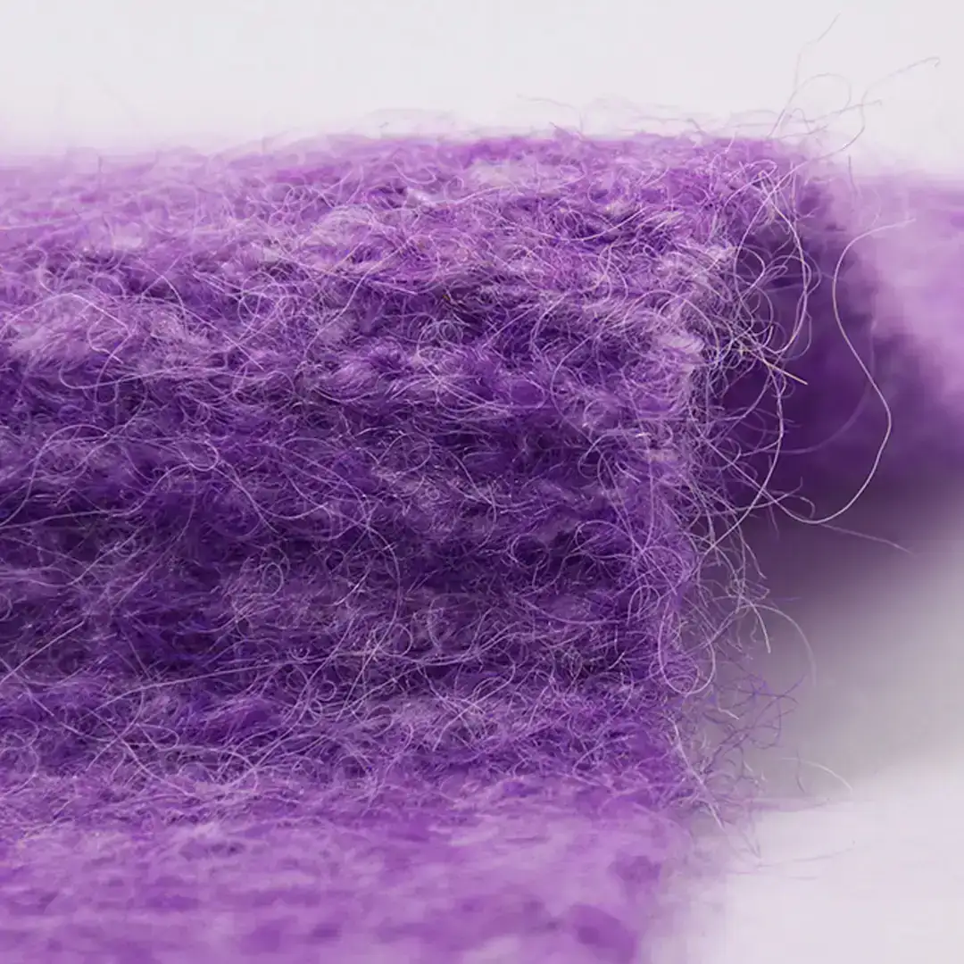 China Yarn for Open Cardigan (Sweater),Knitted Jacket (Sweater),Round Neck Pullover (Sweater) Mossy Yarn Fancy Yarn Wool Nylon Acrylic Recycled Polyester Polyester Elastane gray，purple，Pink, yellow, green color buy from China wholesaler bulk order at wholesale price free worldwide shipping Alibaba