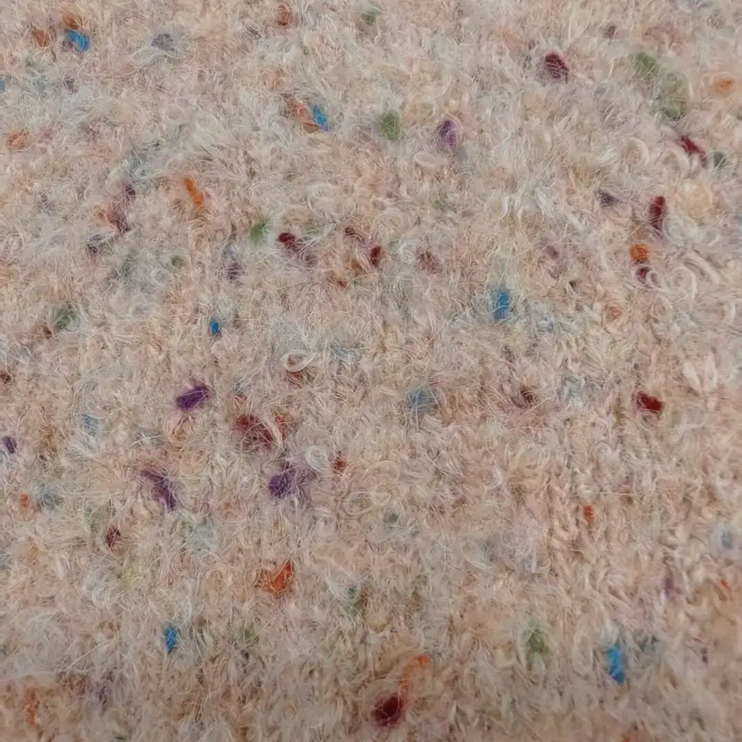 China Yarn for Open Cardigan (Sweater),Knitted Jacket (Sweater),Round Neck Pullover (Sweater) Boucle Yarn Fancy Yarn Wool Acrylic Recycled Polyester Elastane green、blue、brown、gray、pink color buy from China wholesaler bulk order at wholesale price free worldwide shipping Alibaba