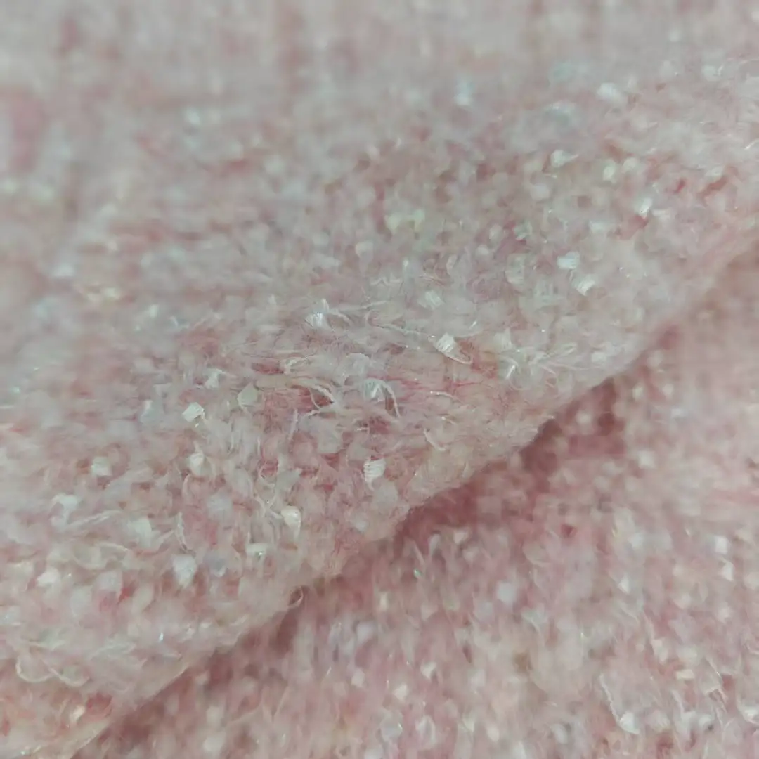 China Yarn for Open Cardigan (Sweater),Knitted Jacket (Sweater),Round Neck Pullover (Sweater) Knot Yarn Fancy Yarn Polyester Recycled Polyester Staple Fiber Acrylic Wool Elastane blue、pink color buy from China wholesaler bulk order at wholesale price free worldwide shipping Alibaba