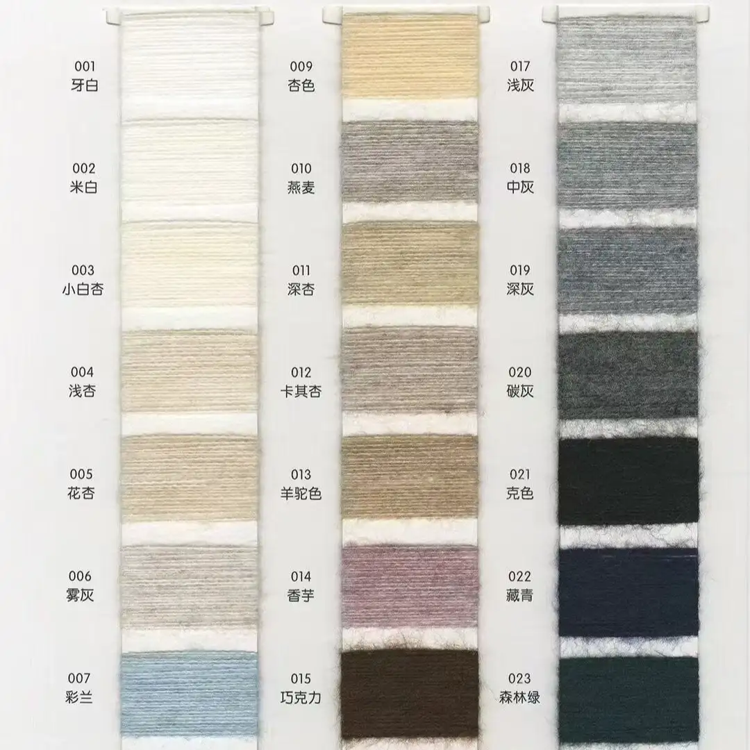China Yarn for Open Cardigan (Sweater),Interlining Mossy Yarn Fancy Yarn Merino Wool Anti-pilling acrylic Recycled Polyester Acrylic Elastane (LYCRA®) 牙白（001） color buy from China wholesaler bulk order at wholesale price free worldwide shipping Alibaba