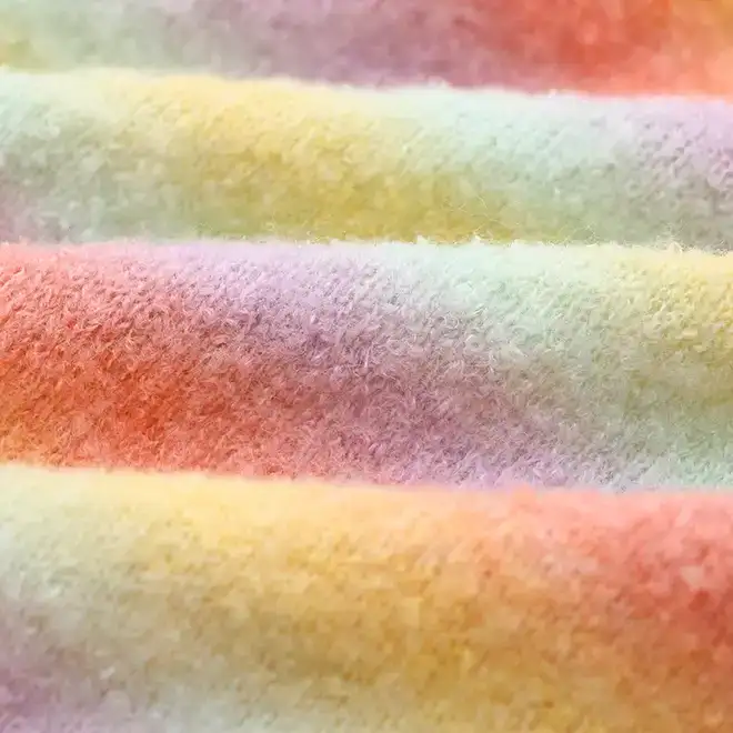 China Yarn for Open Cardigan (Sweater),Round Neck Pullover (Sweater),Crew Neck Pullover (Sweater),Crop Top Pullover (Sweater),Skirt (Sweater),Interlining Boucle Yarn Fancy Yarn Acrylic Nylon Wool 渐变色 color buy from China wholesaler bulk order at wholesale price free worldwide shipping Alibaba