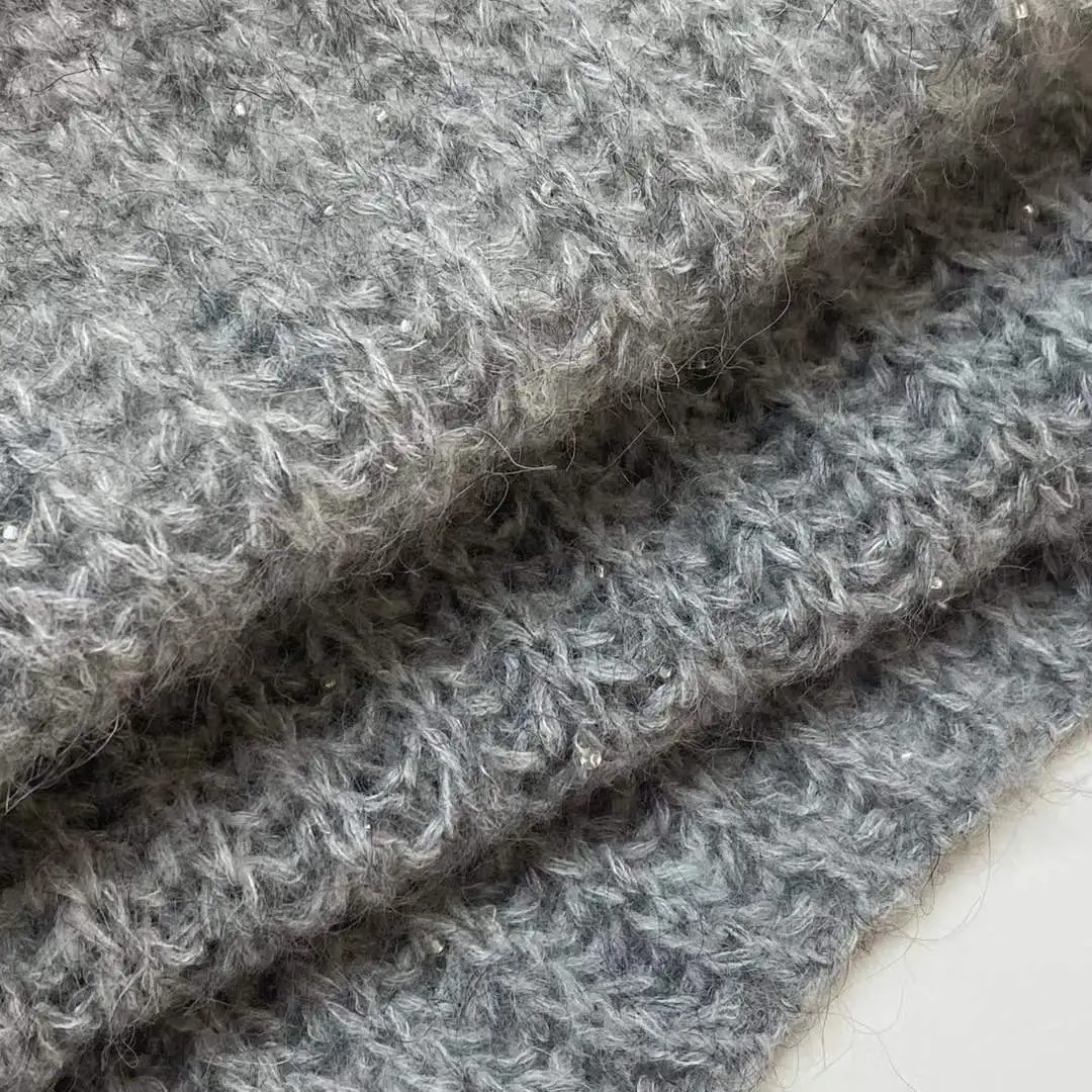 China Yarn for Crop Top,Open Cardigan (Sweater),Full-Zipper Cardigan (Sweater),Round Neck Pullover (Sweater) Mossy Yarn Fancy Yarn Mohair Wool re-nylon Polyester 纯色 color buy from China wholesaler bulk order at wholesale price free worldwide shipping Alibaba