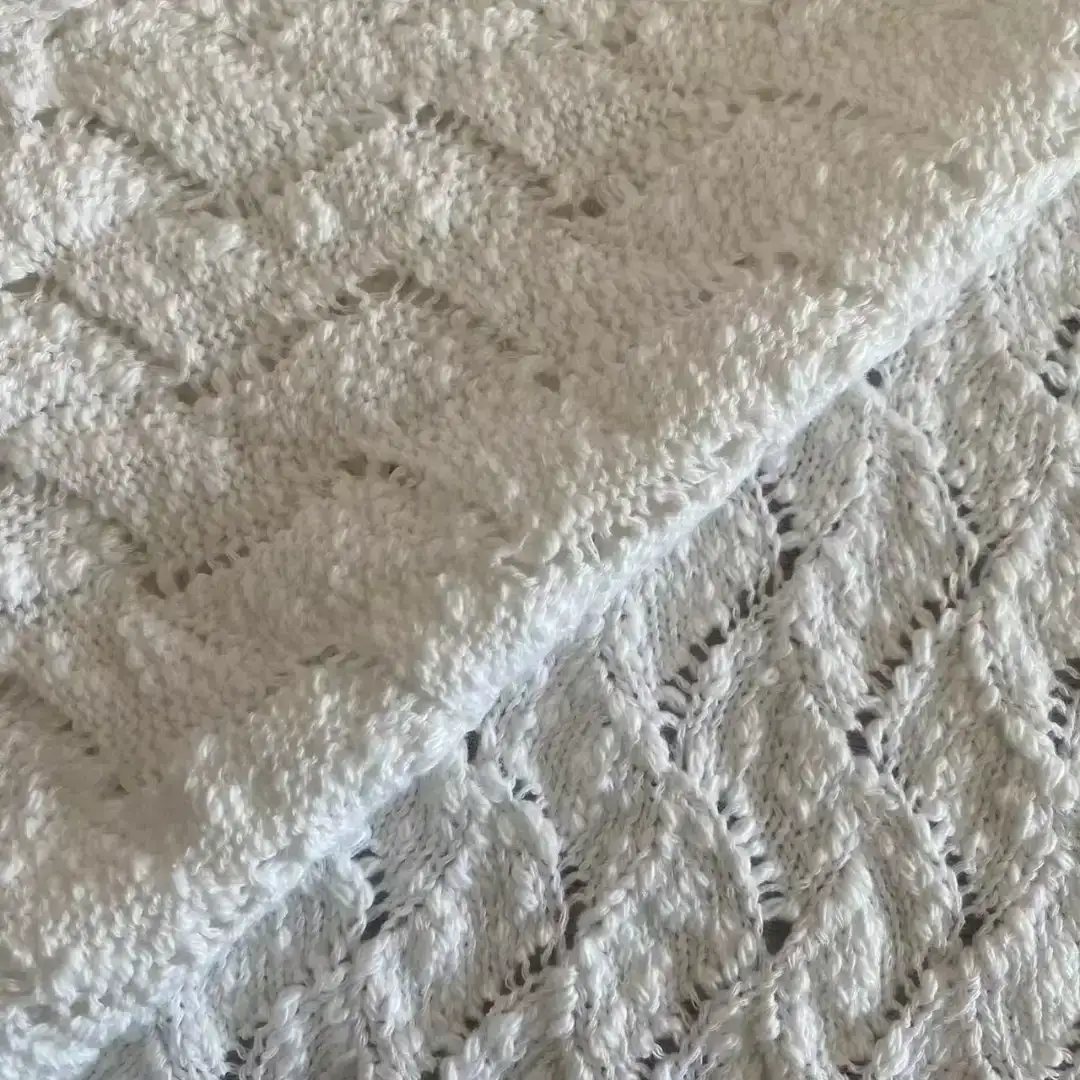 China Yarn for Open Cardigan (Sweater) Knot Yarn Fancy Yarn Cotton 漂白 color buy from China wholesaler bulk order at wholesale price free worldwide shipping Alibaba