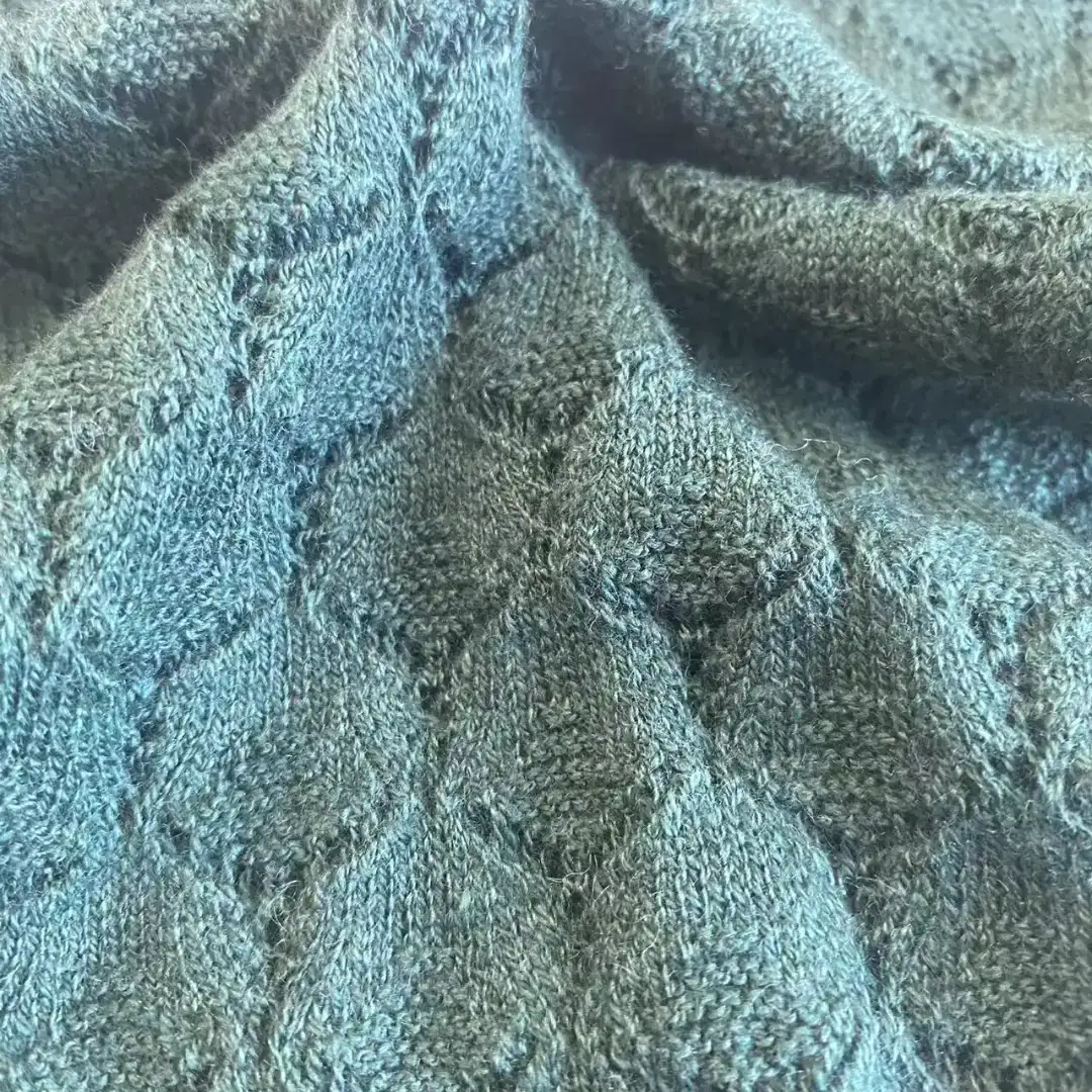 China Yarn for Open Cardigan (Sweater) Semi-Worsted Spun Regular Yarn Cotton Nylon Wool GREEN color buy from China wholesaler bulk order at wholesale price free worldwide shipping Alibaba