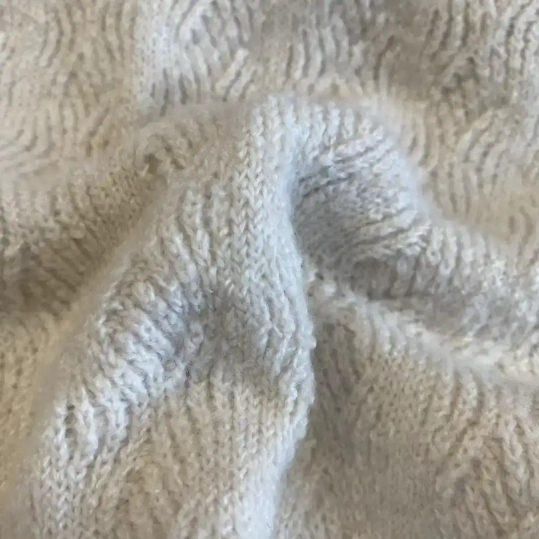 China Yarn for Open Cardigan (Sweater) Mossy Yarn Fancy Yarn Polyester Nylon Elastane BEIGE color buy from China wholesaler bulk order at wholesale price free worldwide shipping Alibaba