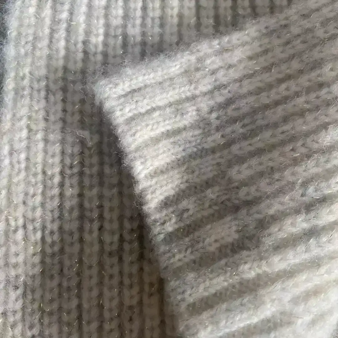 China Yarn for Open Cardigan (Sweater) Air Spun Yarn Fancy Yarn Recycled Polyester METALLIC GOLD ECRU color buy from China wholesaler bulk order at wholesale price free worldwide shipping Alibaba