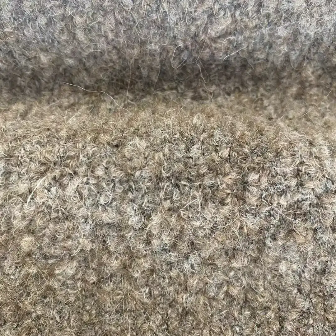China Yarn for Open Cardigan (Sweater) Boucle Yarn Fancy Yarn Wool Alpaca Nylon BROWN color buy from China wholesaler bulk order at wholesale price free worldwide shipping Alibaba